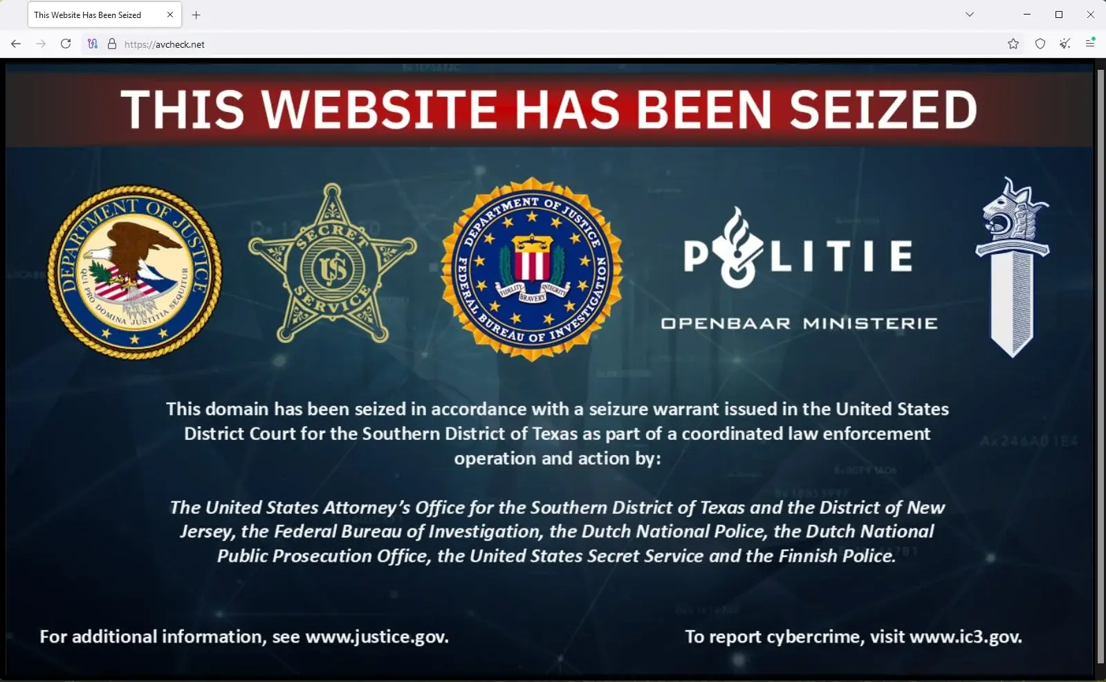 AVcheck dismantled: Site Used by Hacker to Scan Malware