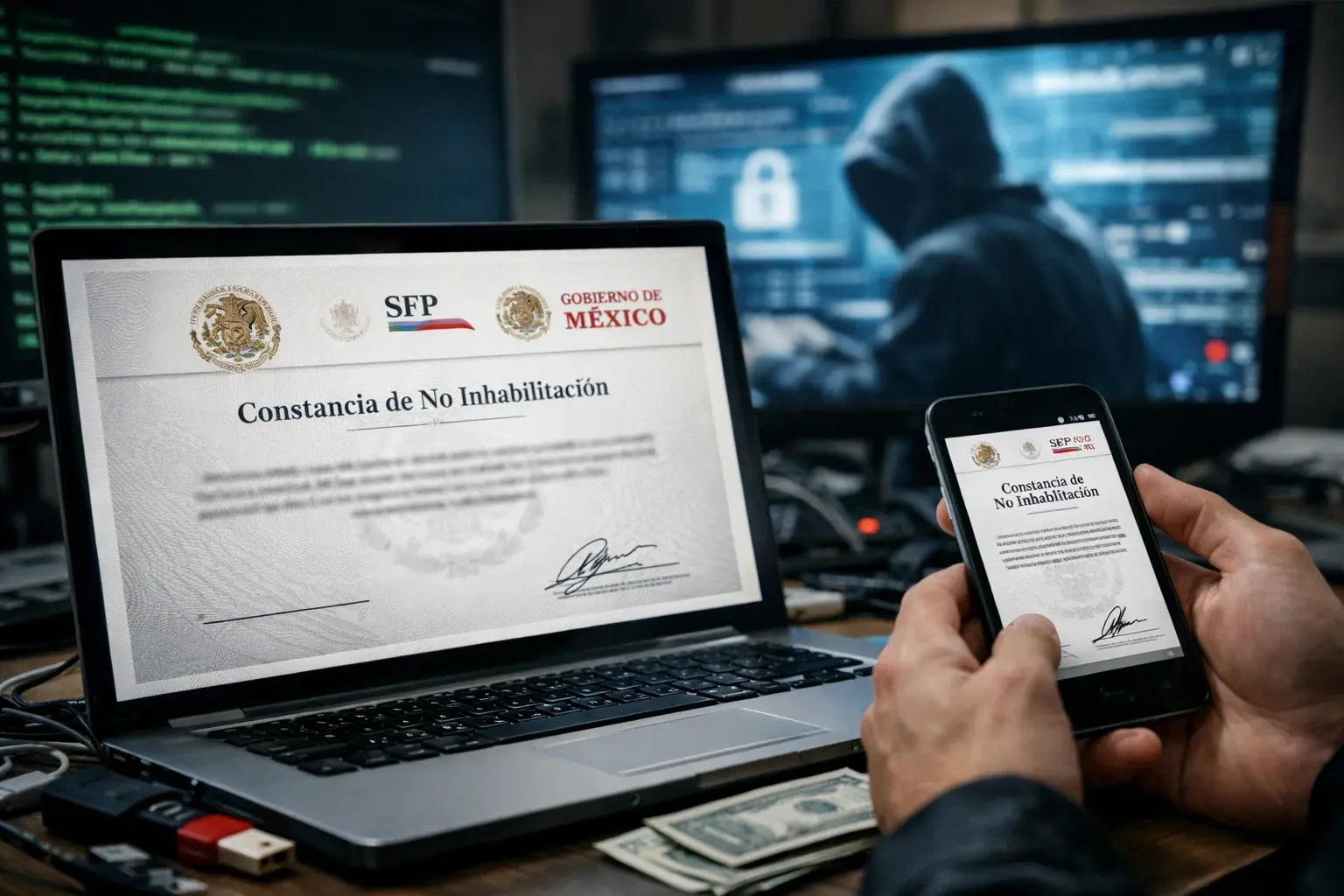 Hackeo Digital: Así Intentan Estafarte con Constancias Falsas