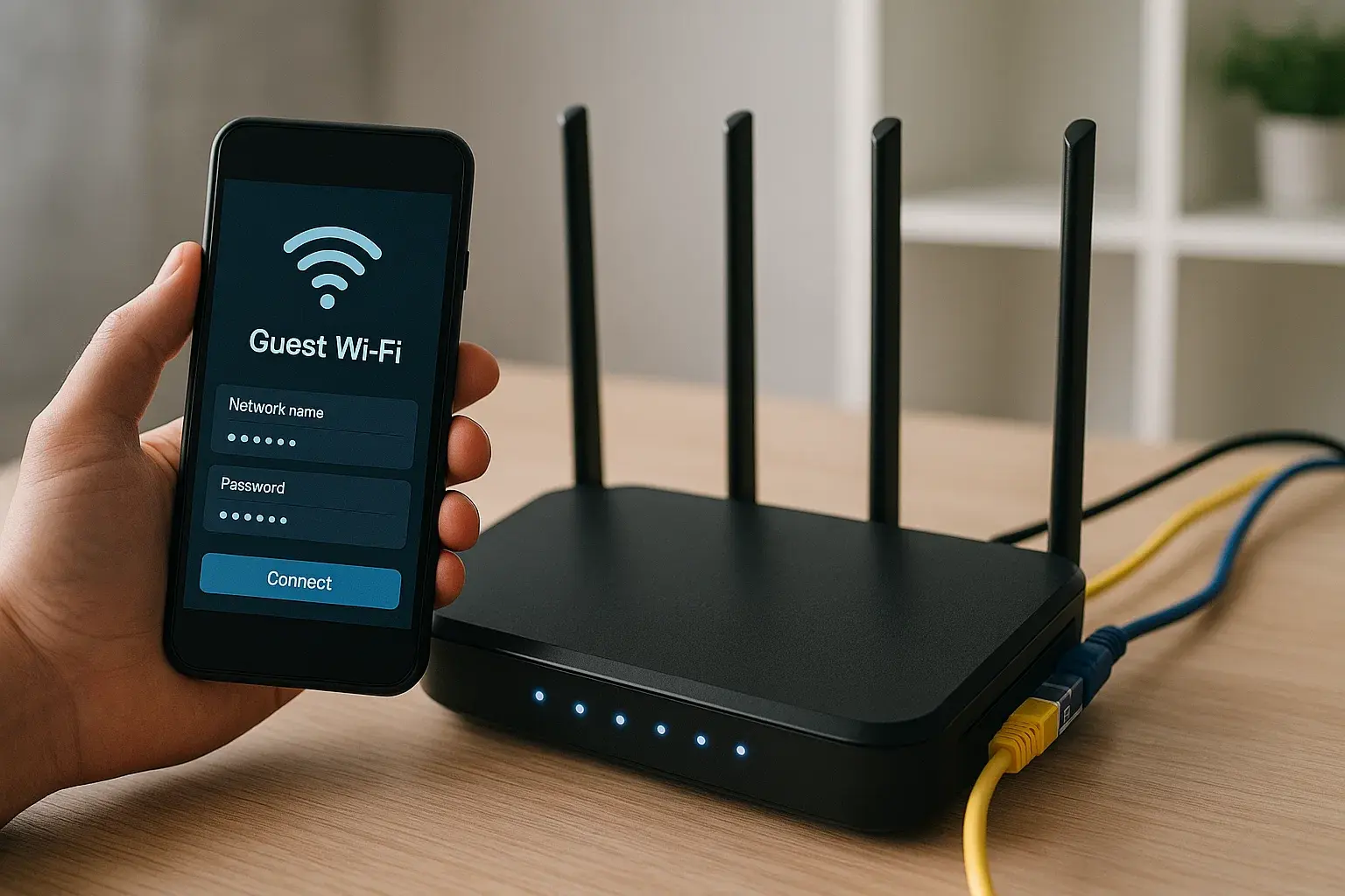 Cómo Crear una Red WiFi para Invitados: Seguridad y Rendimiento
